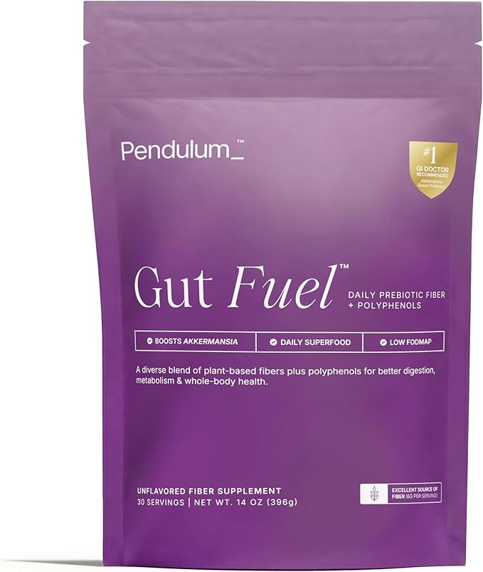 Pendulum Gut Fuel - Fiber + Polyphenol, Prebiotic Blend to Support Digestion, Microbiome Balance,... | Amazon (US)