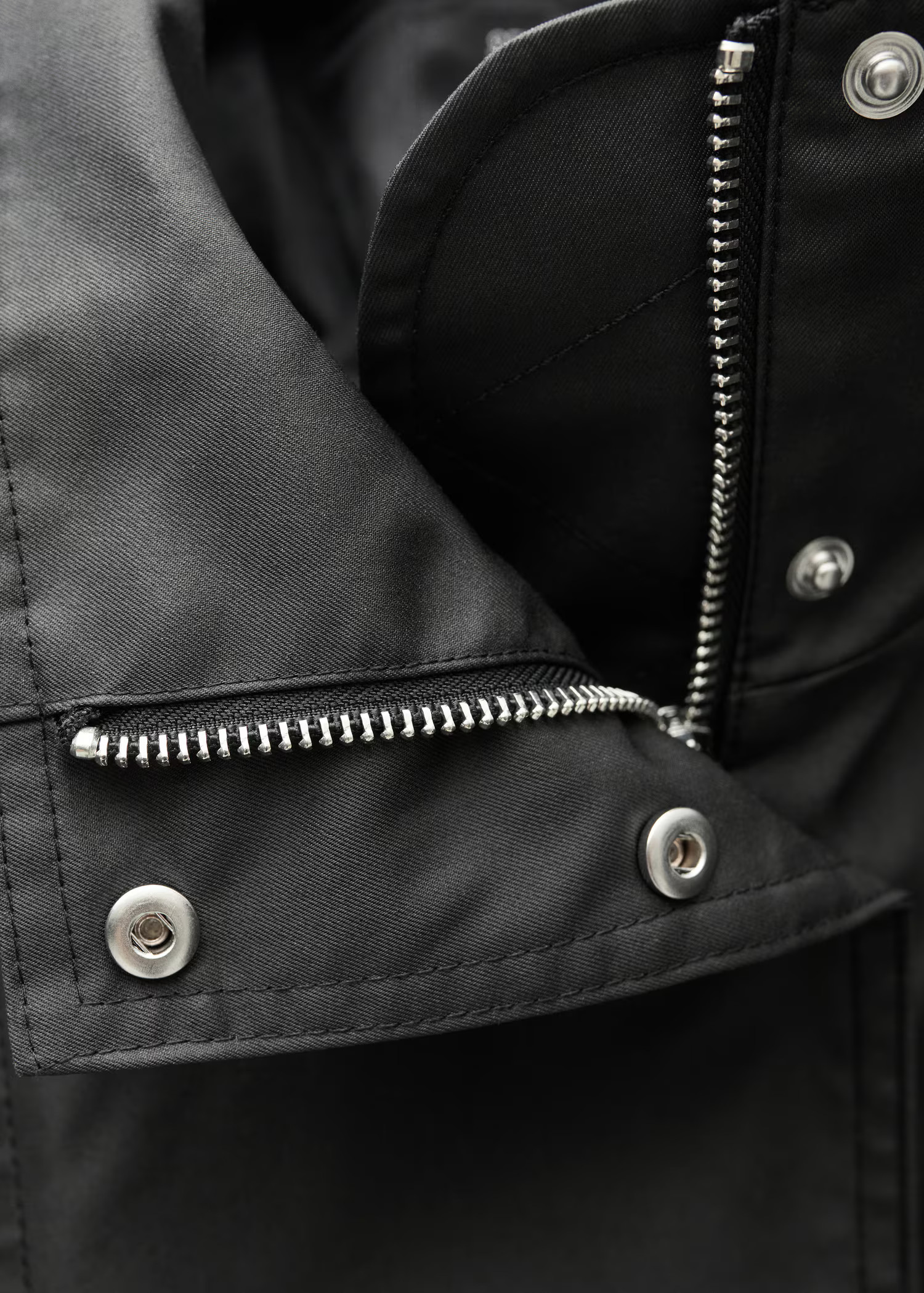 Oversized button-down parka | Mango (US/MX/AU)