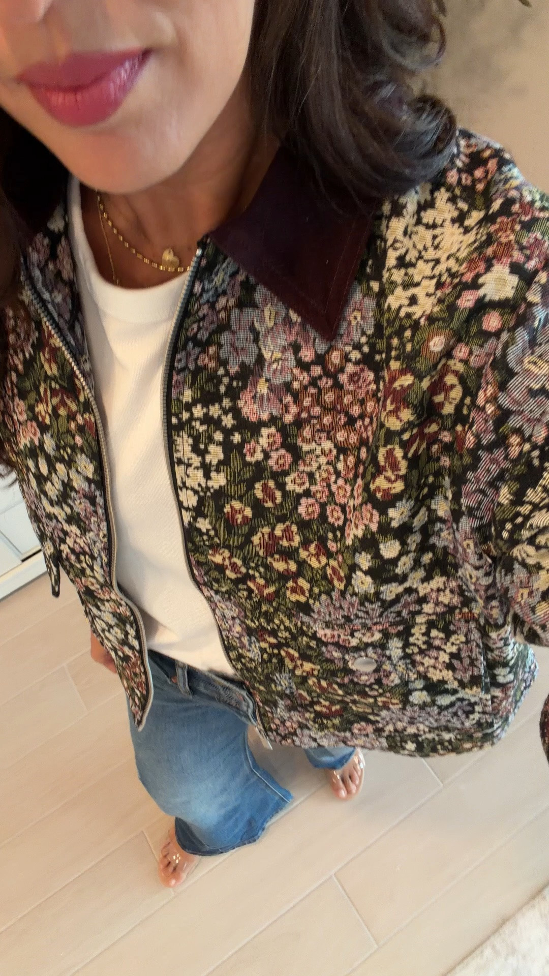 With jeans! Size s in jacket, size 4 in jeans!

#LTKootd #LTKvlog #LTKU