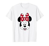 Disney Minnie Mouse Pretty Face Classic Logo T-Shirt | Amazon (US)