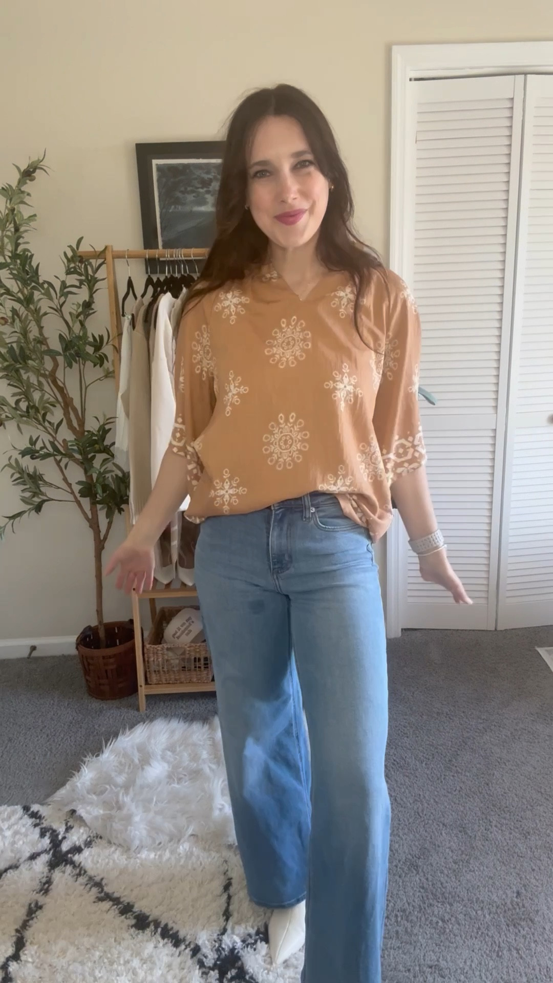 The cutest boho blouse from Amazon! Love how flowy and perfect this is for spring. Wearing a size small. 

#LTKMidsize #LTKdayinmylife #LTKSeasonal