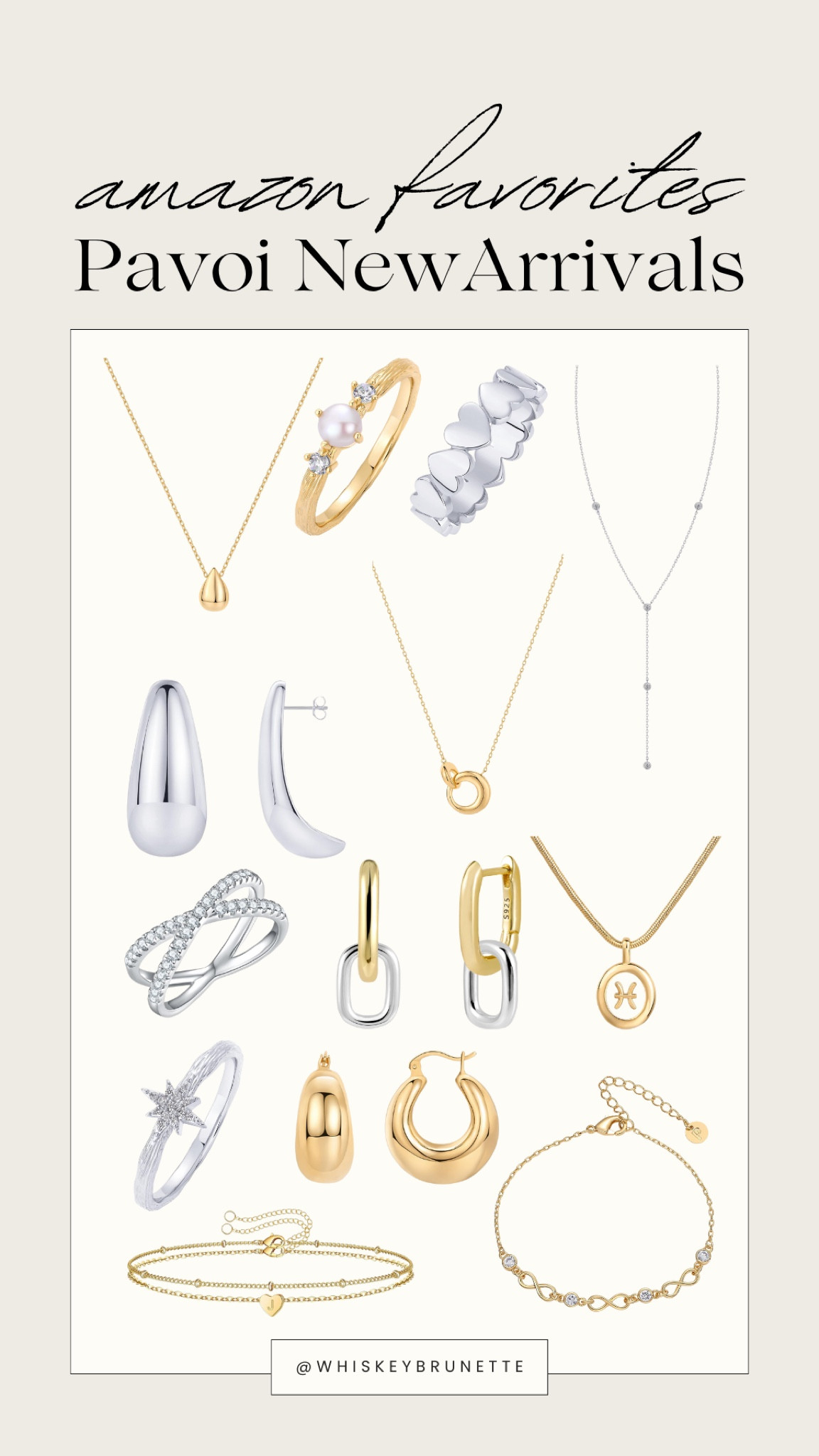 NEW in Pavoi Jewelry on Amazon!
Pavoi Jewelry | Pavoi Necklace | Pavoi Bracelet | Pavoi Ring

#LTKSeasonal #LTKworkwear #LTKfindsunder50
