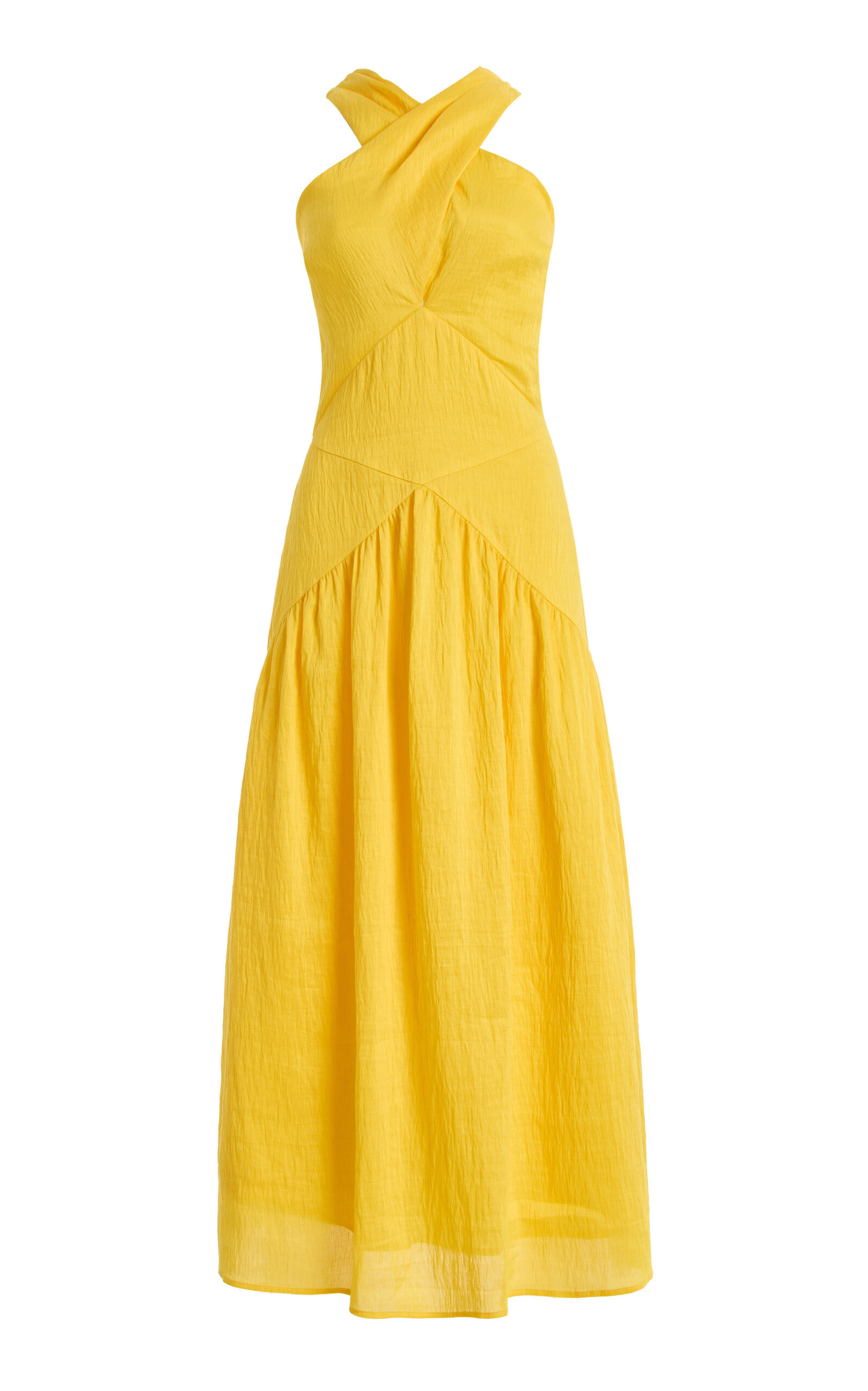Zadie Linen-Blend Dress | Moda Operandi (Global)