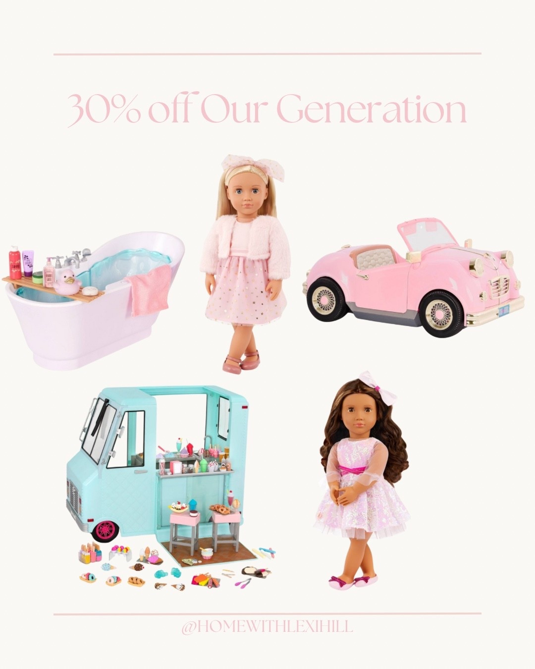 Our generation doll sale, target toys, target sale, gifts for girls, gifts for toddlers, American girl doll accessories 

#LTKSaleAlert #LTKKids #LTKGiftGuide