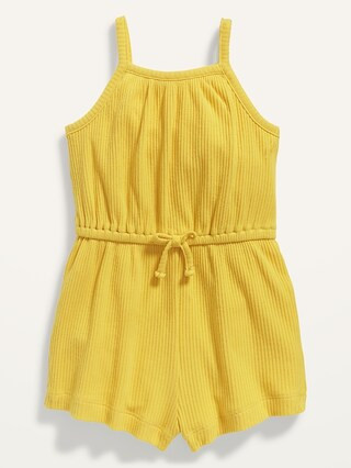 Sleeveless Rib-Knit Romper for Baby | Old Navy (US)