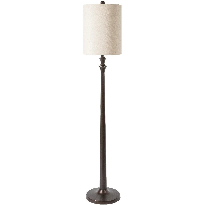 Cainan Traditional Black Floor Lamp | Mark & Day