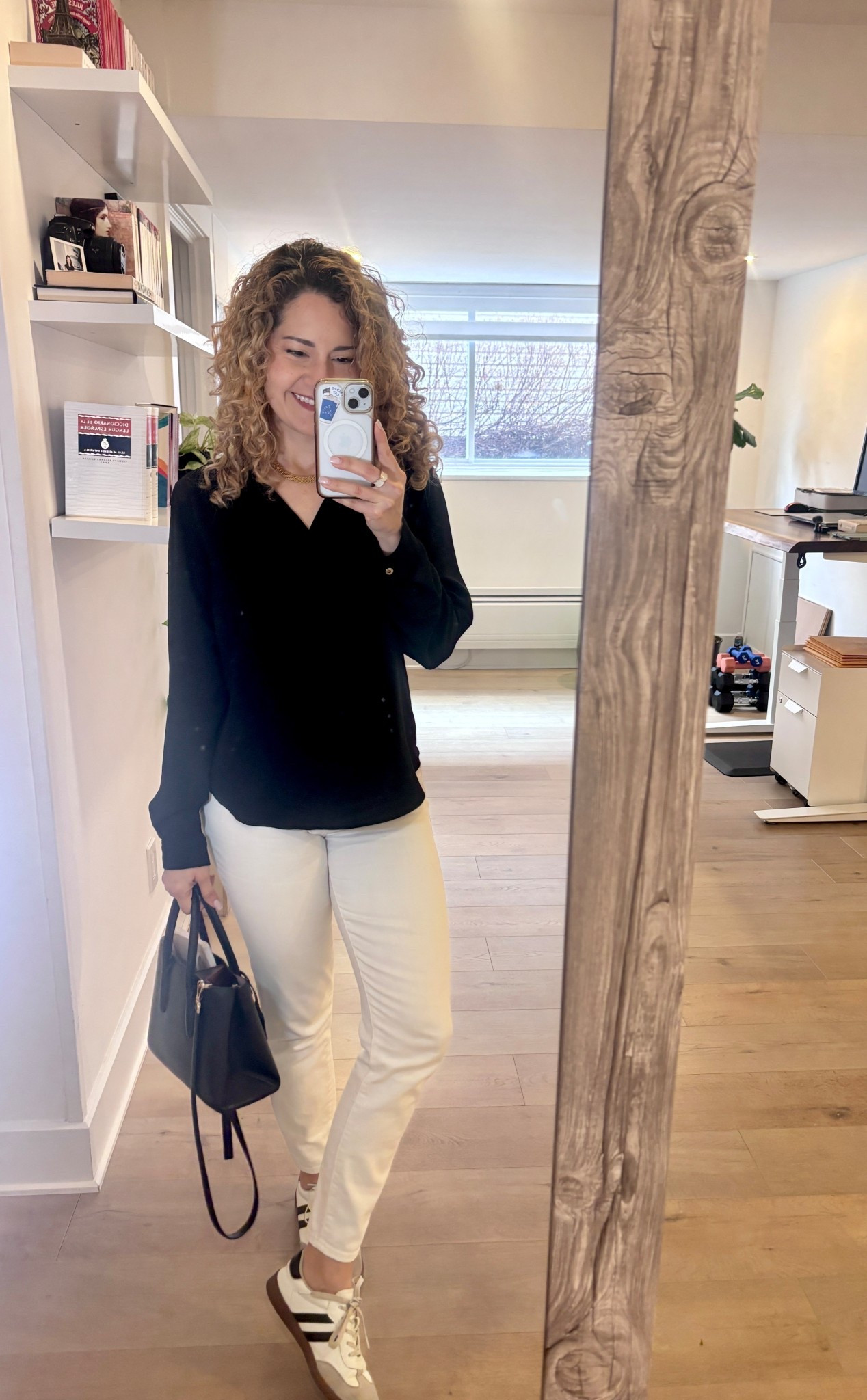 Minimal Chic Outfit with White Pants | Effortless Everyday Elegance

#LTKjeans #LTKcanada #LTKshoes
