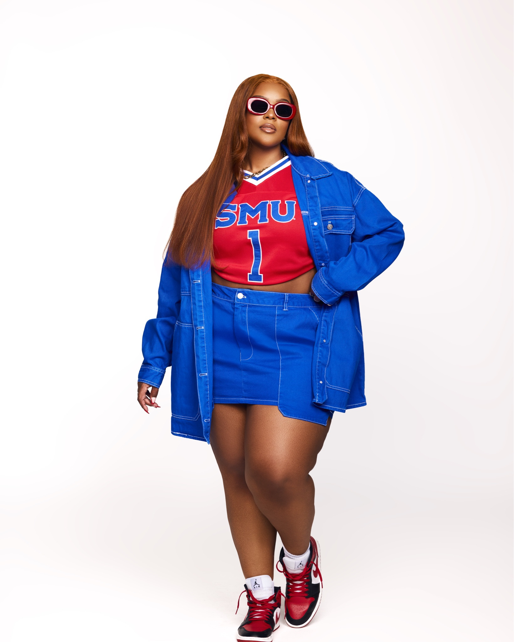 Fashion Nova♥️💙

Mega Babe Denim Skirt Set 
Size - 3X (2x would have been perfect)
*Sold Out* 

#LTKPlusSize #LTKU #LTKBeauty