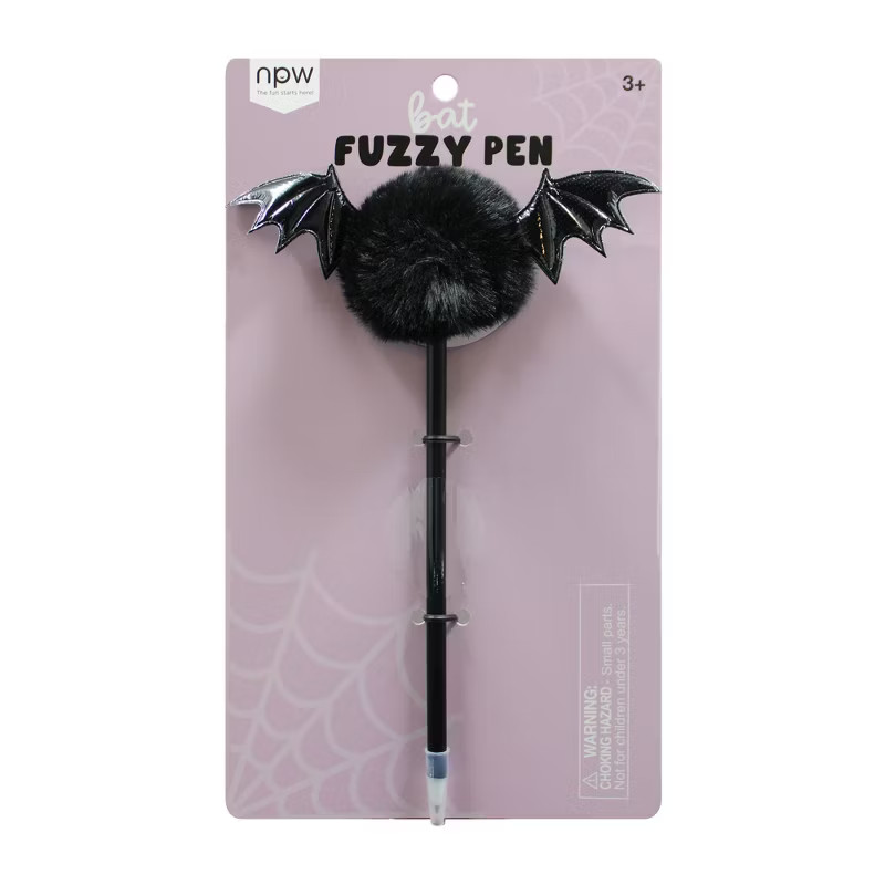 Halloween Bat Fuzzy Pen | Target