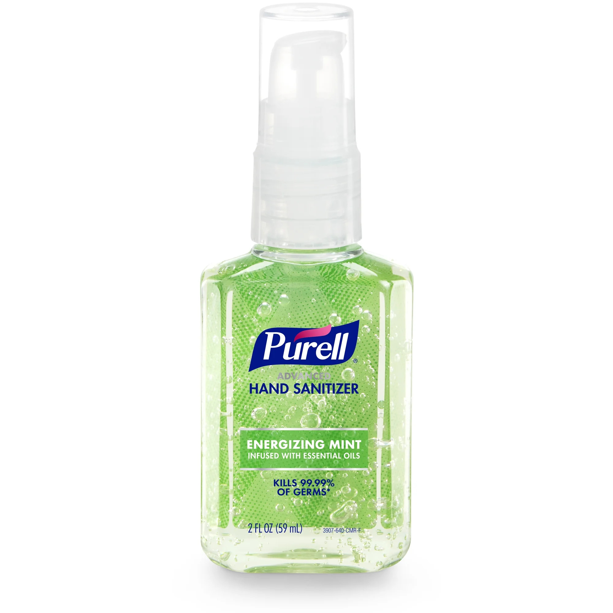 PURELL® Advanced Hand Sanitizer Energizing Mint, Infused with Essential Oils, 2 oz Pump Bottle | Walmart (US)