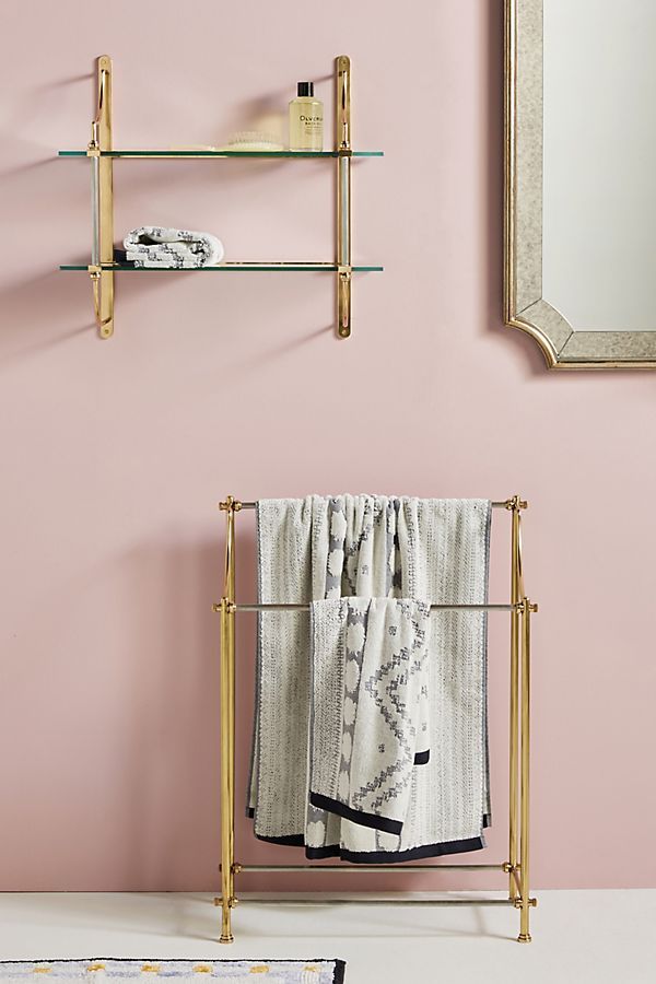 Sylvie Standing Towel Rack | Anthropologie (US)