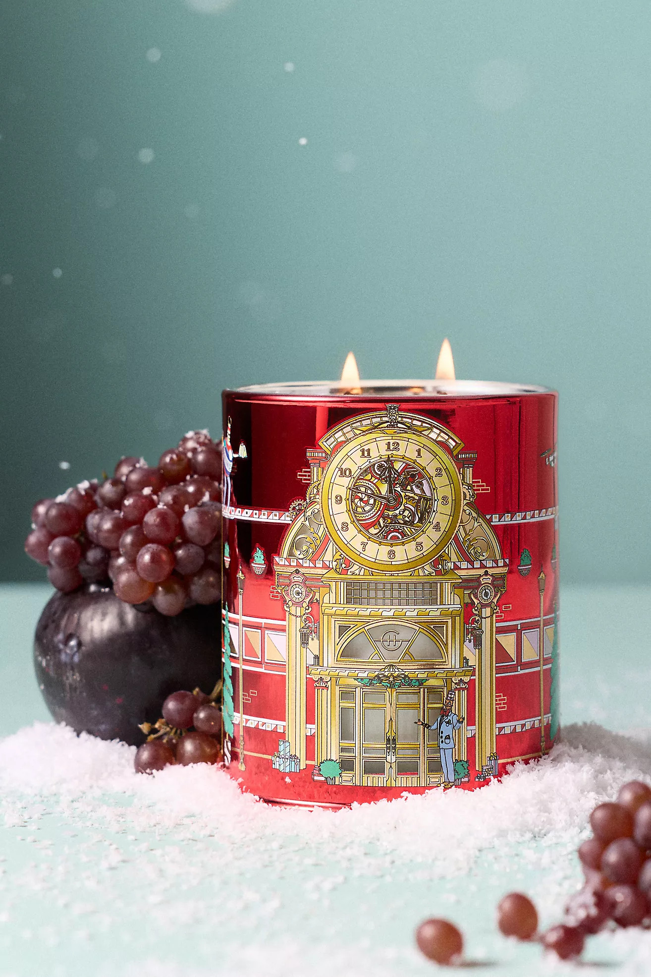 Glasshouse Floral Night Before Christmas Boxed Glass Candle | Anthropologie (US)