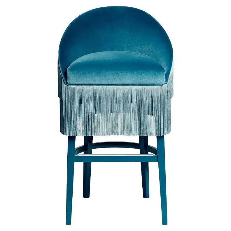 Fringes Bar Stool by Munna | 1stDibs