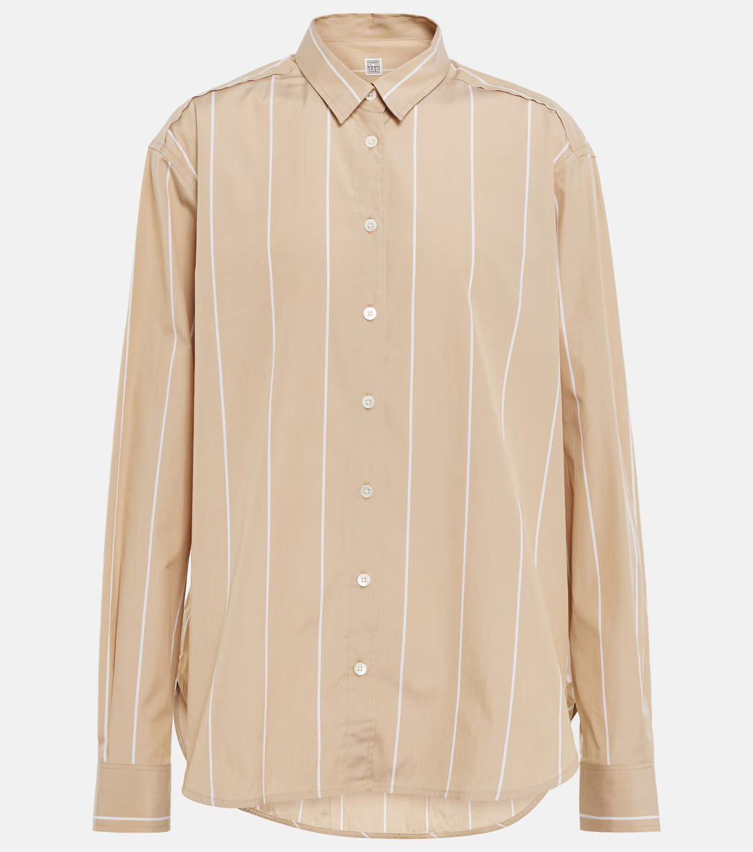 Striped cotton poplin shirt | Mytheresa (US/CA)