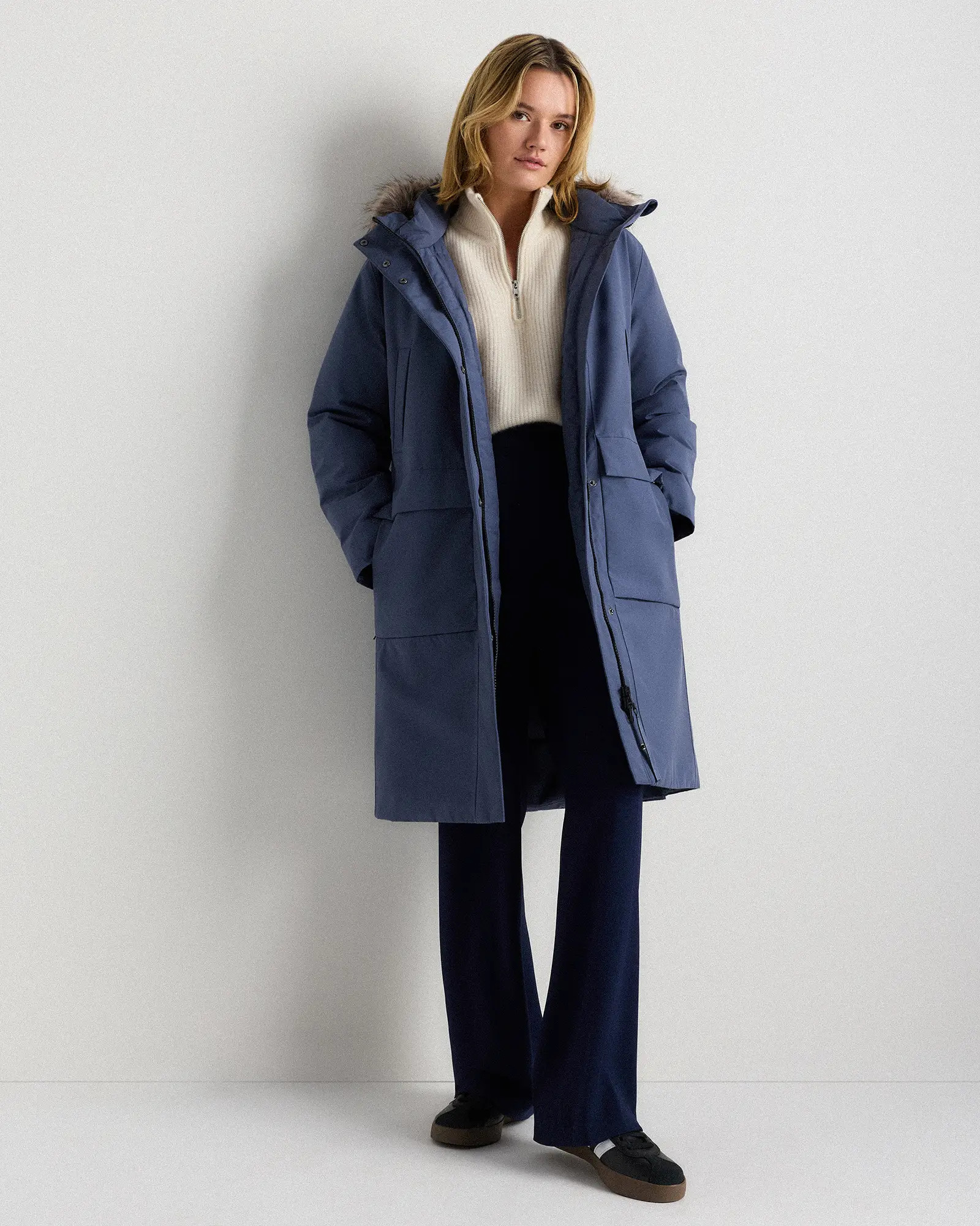 Responsible Down Hooded Long Parka | Quince