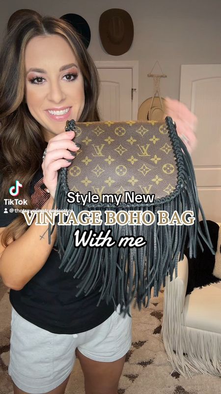 Style my new bag with me from vintage boho bags - western fashion - rodeo - country concert outfit idea 

#LTKstyletip #LTKSeasonal #LTKFestival