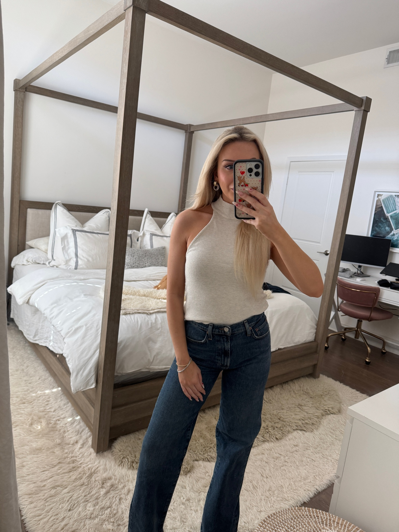 Brunch? Yes plz!
Jeans: 24
Top: small 

#LTKU #LTKSpringSale #LTKWorkwear