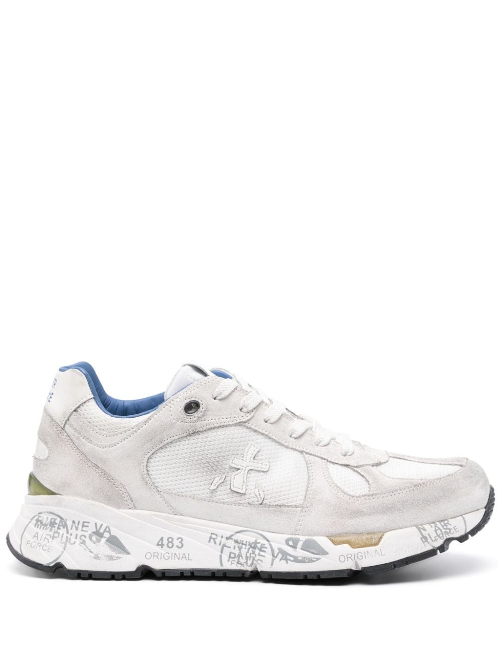 Premiata Mase low-top sneakers - Grey | Farfetch Global
