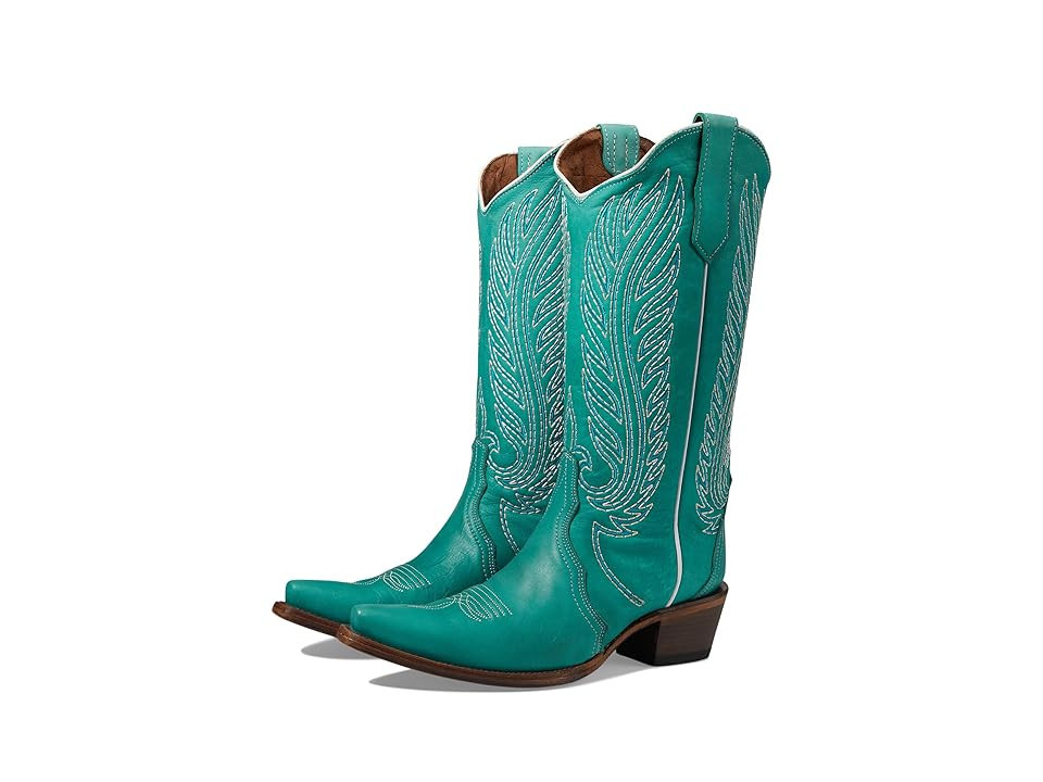 Corral Boots L6061 Women's Boots Turquoise : 9 B - Medium, Leather | Zappos