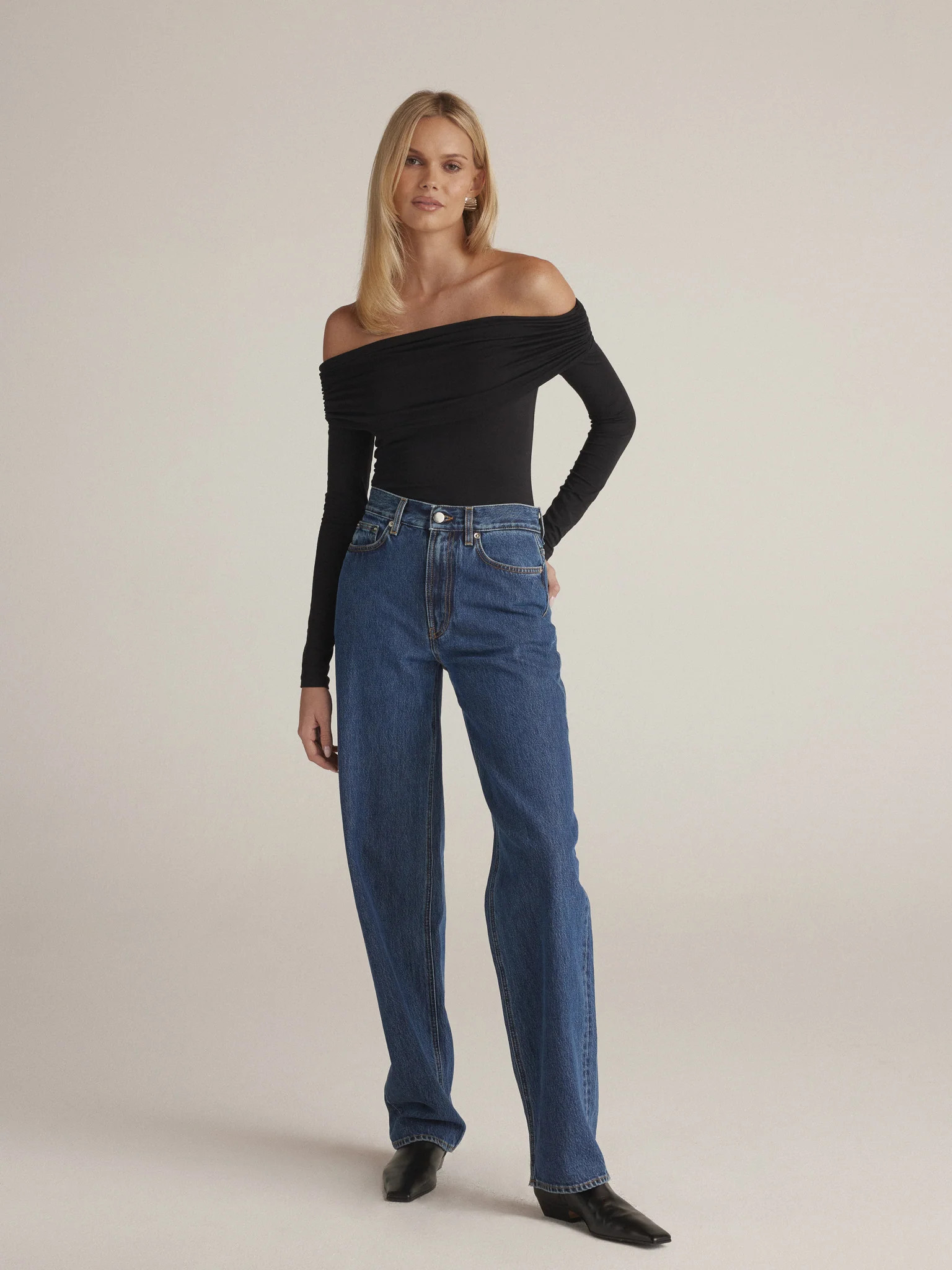 CAMBRIA BODYSUIT / BLACK | CLYQUE