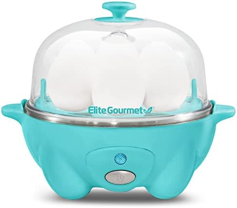 Elite Gourmet Easy Electric 7 Egg Capacity Soft, Medium, Hard-Boiled Cooker Poacher, Scrambled, O... | Amazon (US)