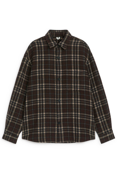 Relaxed Wool-Blend Shirt | Arket UK