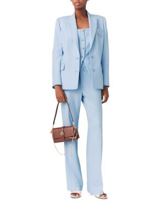 Vigalue Suit Jacket, Londibly Sleeveless Tailored Jacket & Pigalue Pleated Suit Pants | Bloomingdale's (US)