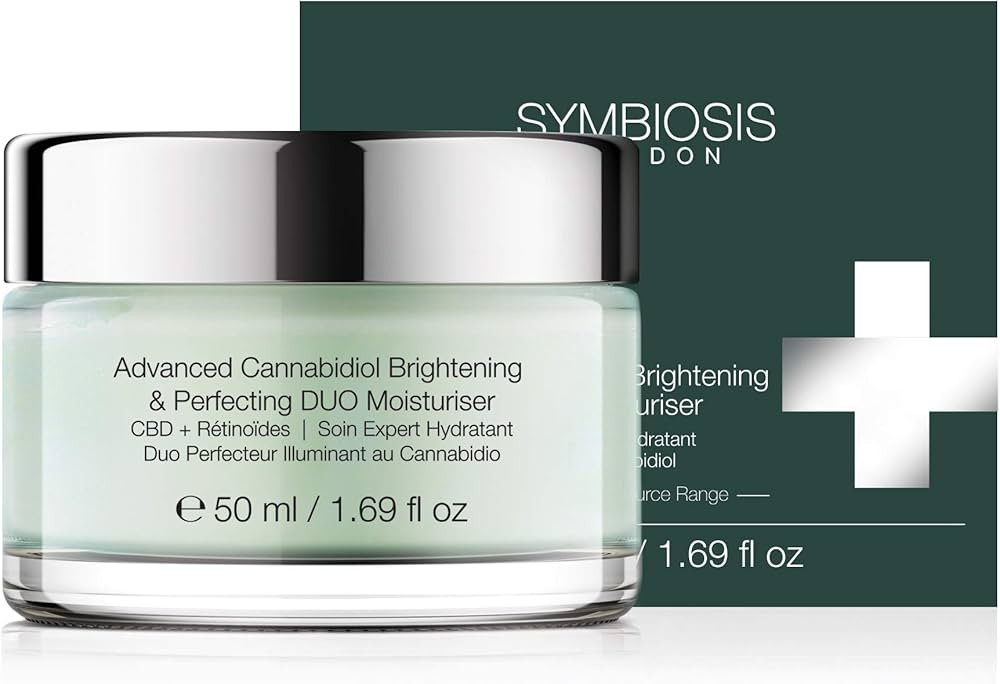 SYMBIOSIS LONDON | [CBD + Retinoids] - Advanced Cannabidiol Brightening & Perfecting Duo Moisturi... | Amazon (UK)