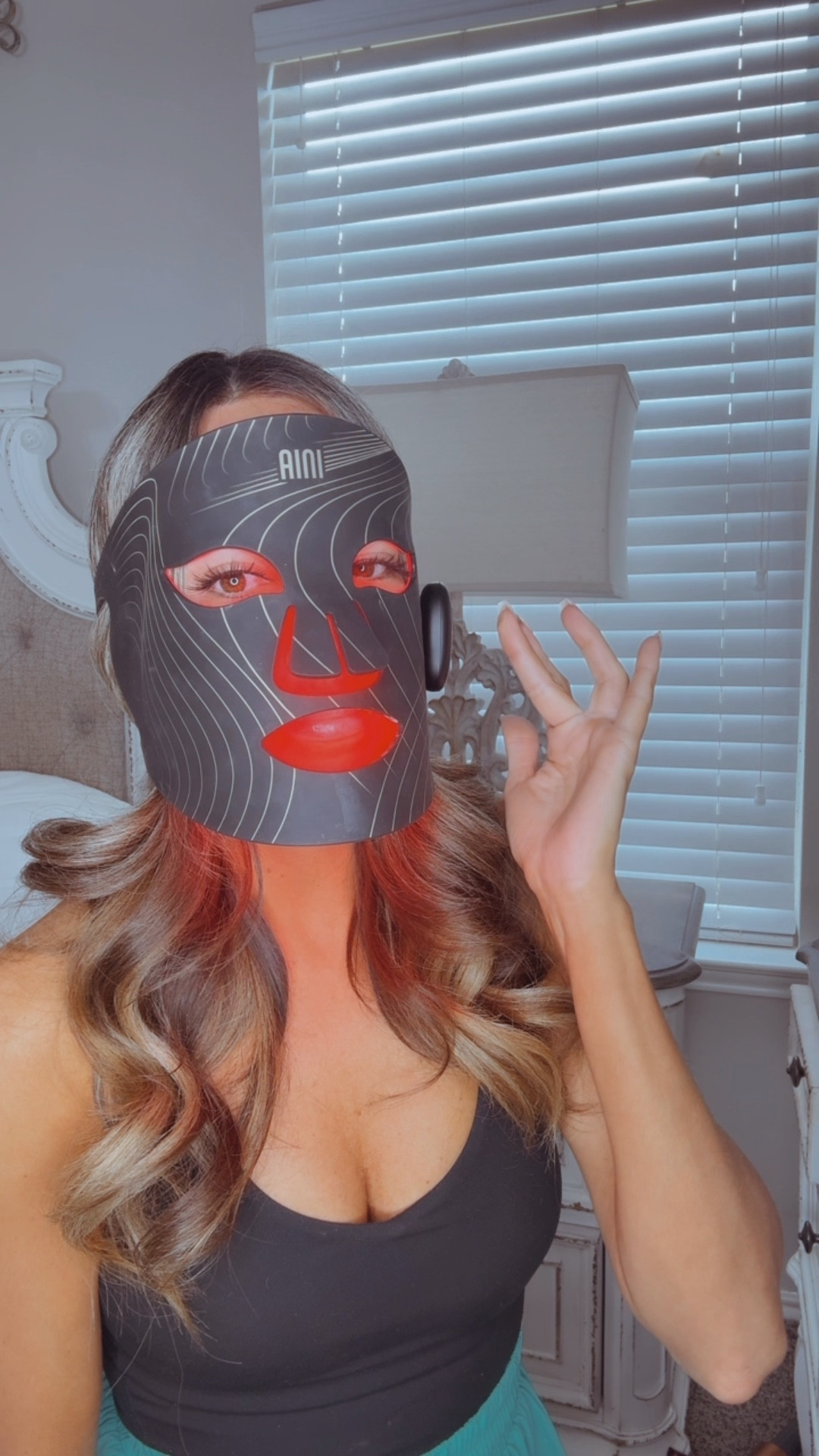 INIA Red Light Therapy Mask for Face 
Also has blue, orange and purple light targeting multiple skin concerns with one mask. 

#LTKMothersDay #LTKBeauty #LTKOver40