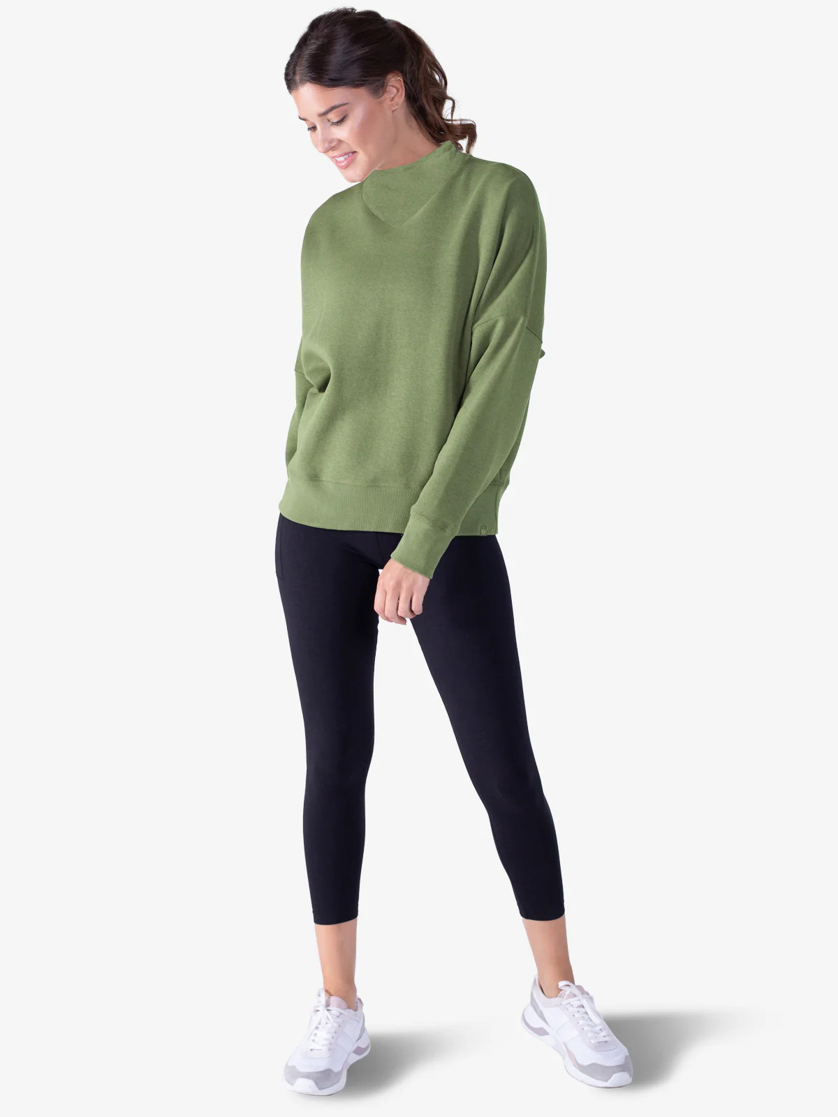 Legendary Fleece Mock Neck Sweatshirt | tasc Performance