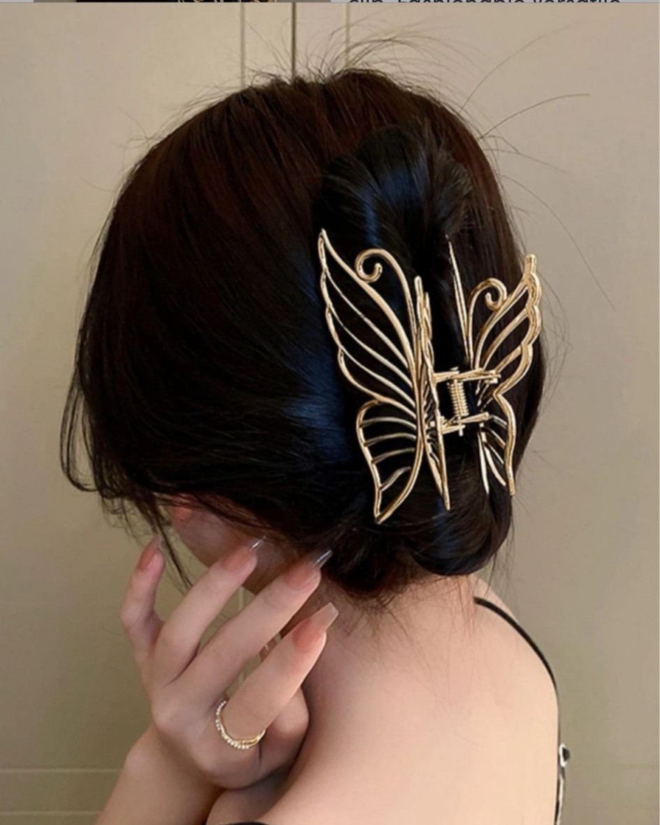 Butterfly hair claw, hair clip. Fashionable Versatile Cute butterfly Hair Clips for Women. Affordable fashion, under £2, hair accessories, elegant, gift guide idea for her. Statement piece. 



#LTKsummer #LTKsale #LTKluxury