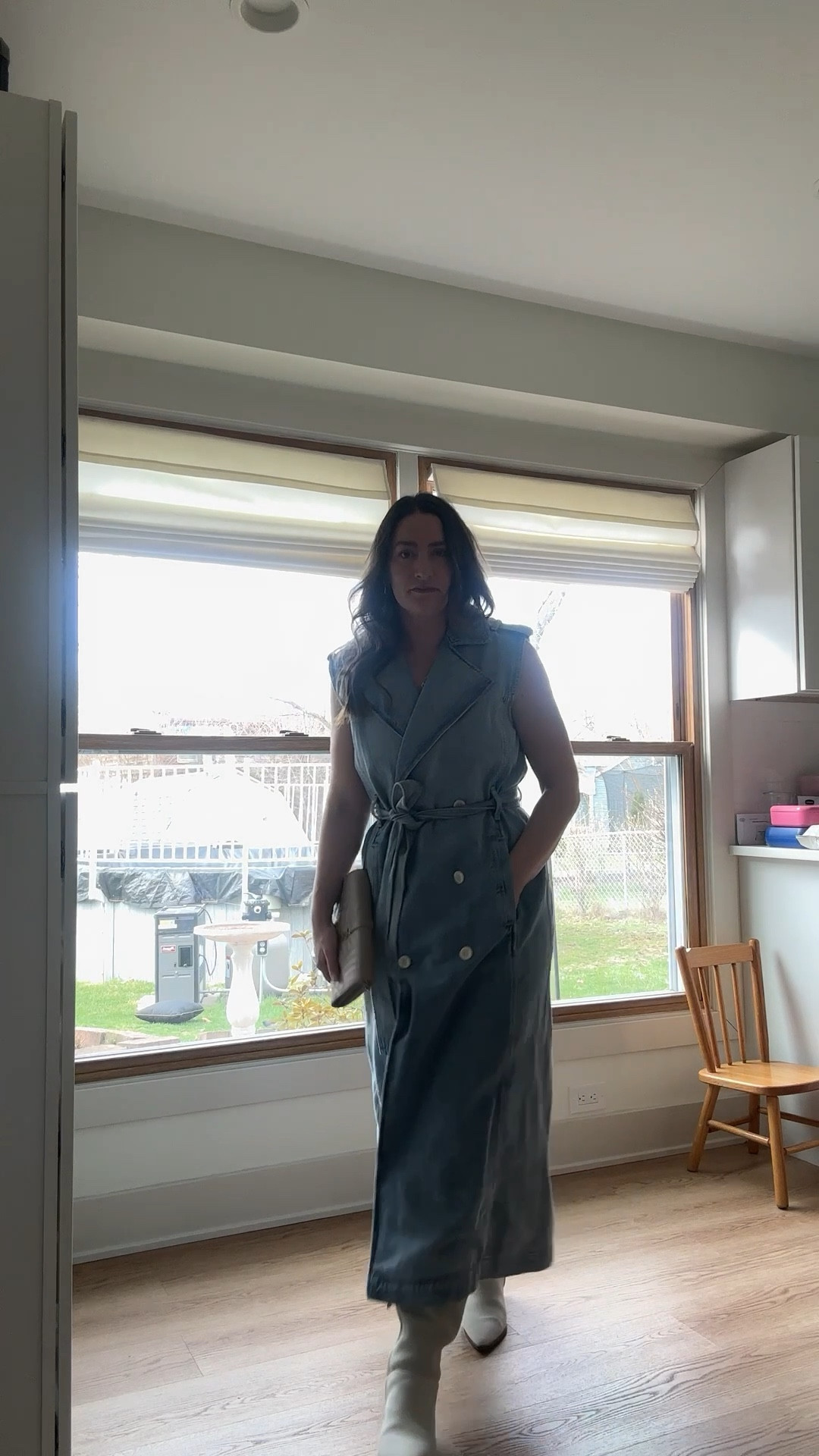 Give me that denim dress for a date night look  👀 

A chic denim dress is your effortless answer to date night style—structured yet soft, it hugs in all the right places while keeping things modern and relaxed. I love pairing it with sleek suede boots, gold accents, and a bold lip for that perfect balance of casual and polished. Trust me, this is the kind of piece that turns heads without trying too hard. Ready to elevate your look? Let’s find your perfect denim moment.

#LTKOver40 #LTKootd