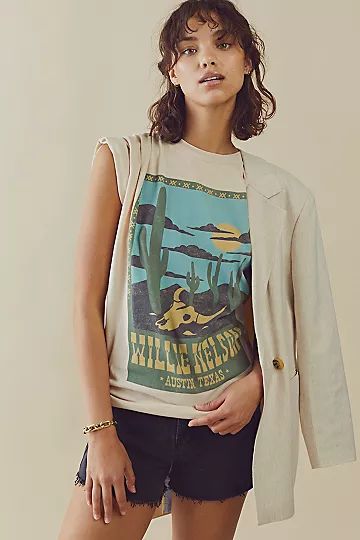 Willie Nelson Tee Dress | Free People (Global - UK&FR Excluded)