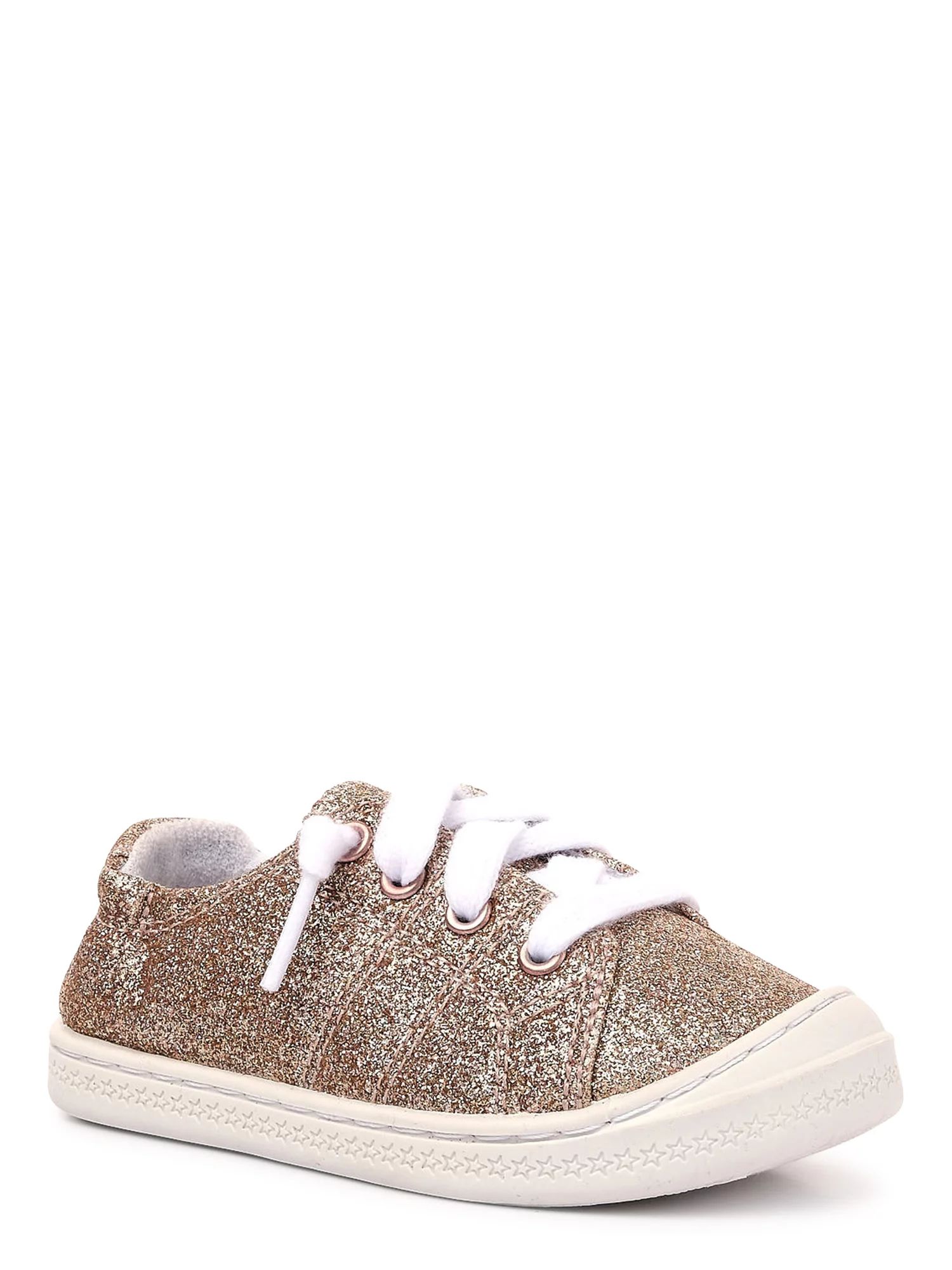 Wonder Nation Toddler Girl Casual Bump Toe Shoes, Sizes 7-12 | Walmart (US)