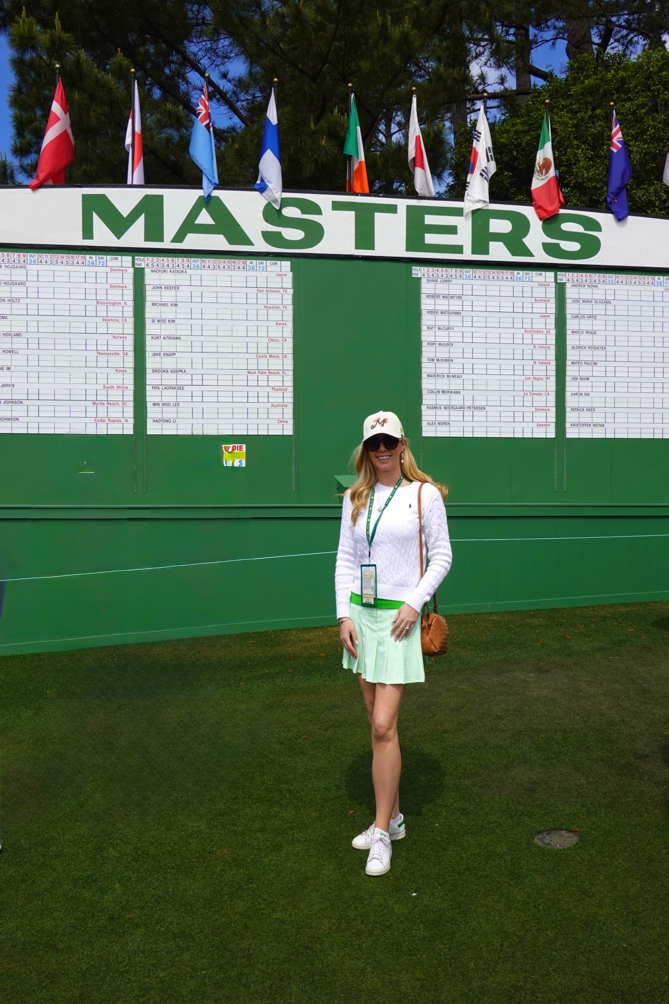 Spring golf outfit from the Masters  

#LTKTall #LTKdayinmylife #LTKootd