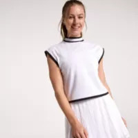 CALIA Women's Ribbed Cropped Mock Neck Tank | DICK'S Sporting Goods