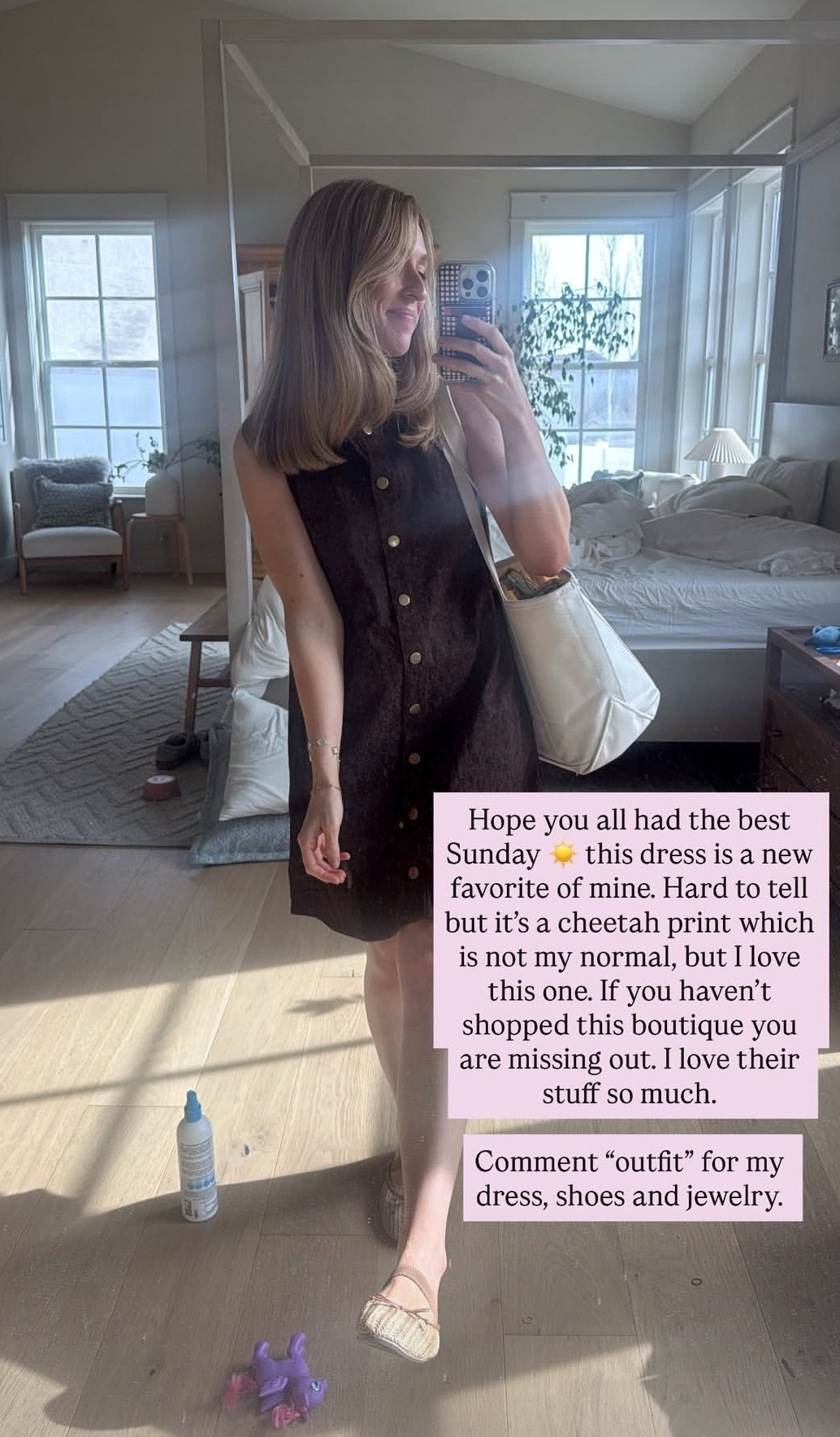  this dress isn't a usual choice for me, but I love the subtle cheetah print 

 

#LTKootd