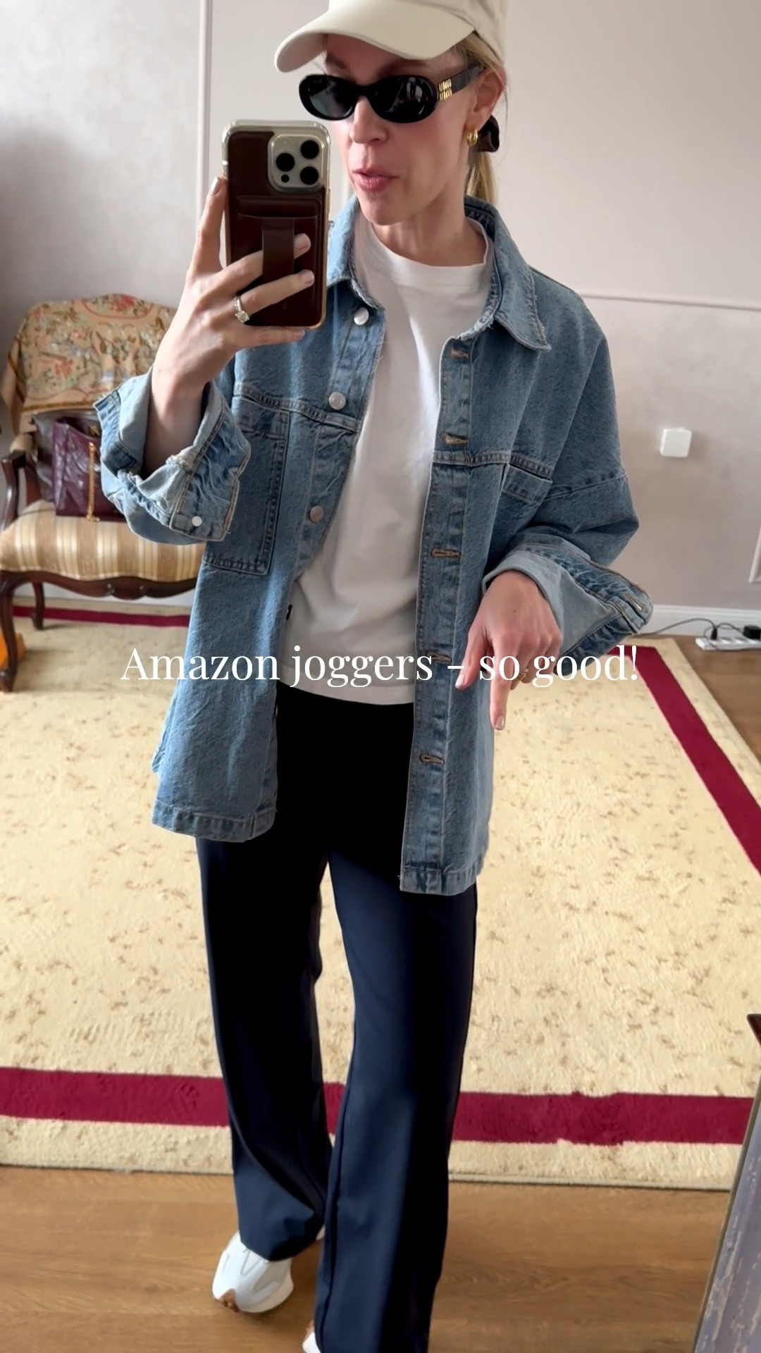 Bought another pair of these Amazon joggers in navy - this is the pant you can wear anywhere! 

#LTKActive #LTKdayinmylife #LTKootd