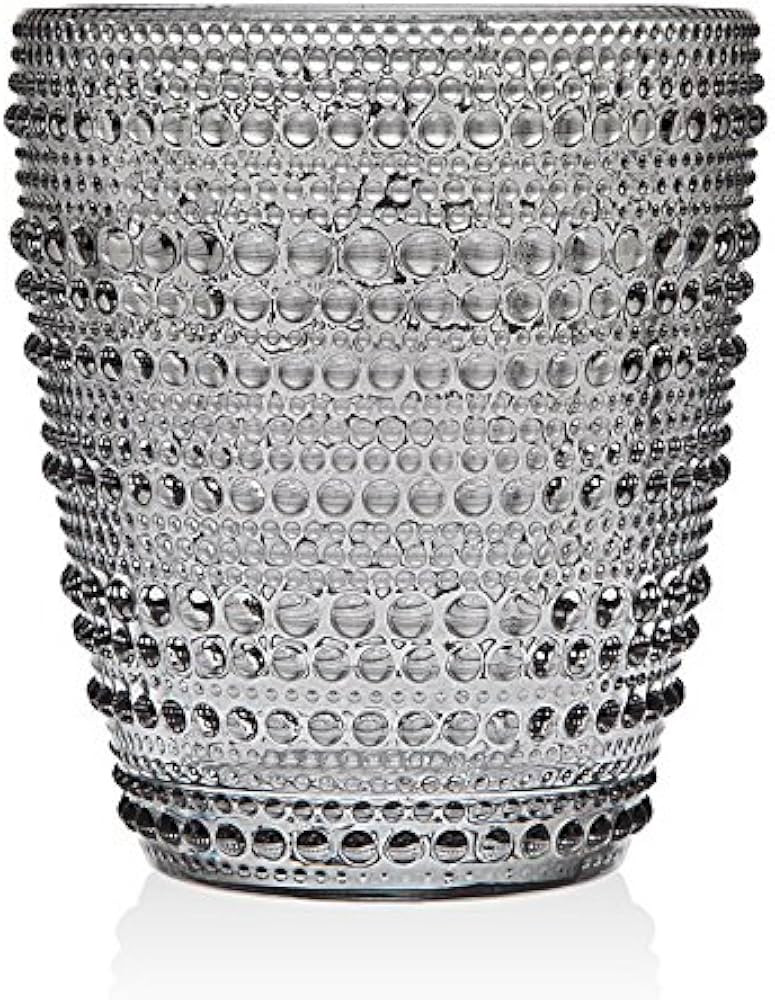 Godinger Lumina Set of 4 Double Old Fashioned Glasses Smoke | Amazon (US)