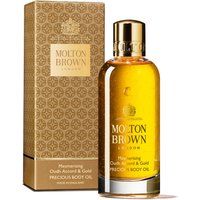 Molton Brown Oudh Accord & Gold Precious Body Oil -vartaloöljy | Look Fantastic (ROW)