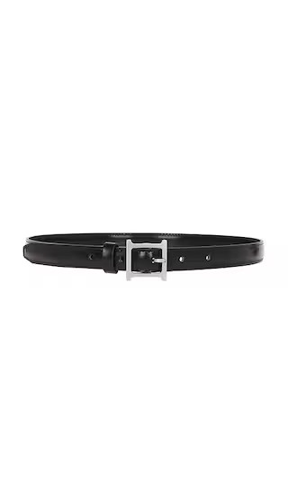 Logo Mini Waist Belt in Black | Revolve Clothing (Global)