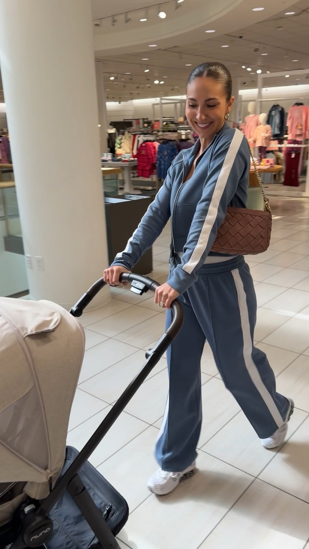 Testing out strollers 🤭 got lots of questions on my outfit though, so I thought I’d share! Love a good sweat set and sneakers! 

#LTKootd #LTKmomlife #LTKActive