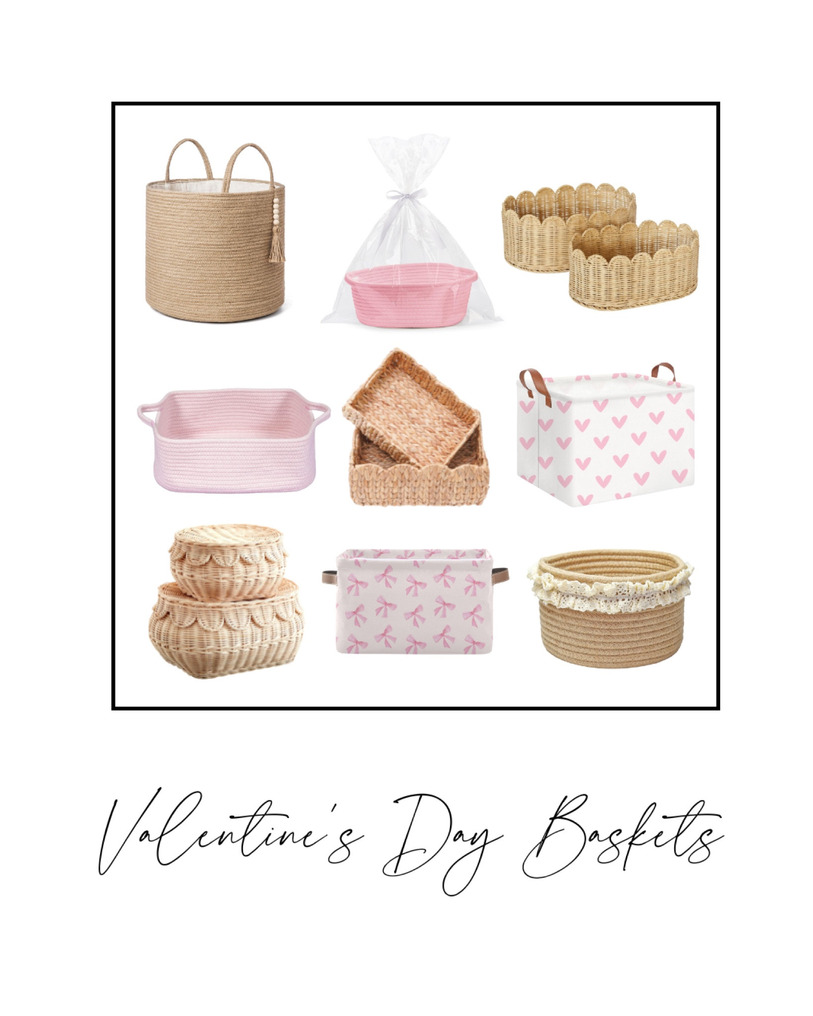 These are the cutest Valentines baskets and they can also double as storage basket once you’re done with them.

#valentinesdaybasket #valentinesbasket #valentinesdaykids #kidsvalentinegifts #storagebaskets #kidsstoragebaskets #girlsstoragebaskets

#LTKSeasonal #LTKGiftGuide #LTKHome