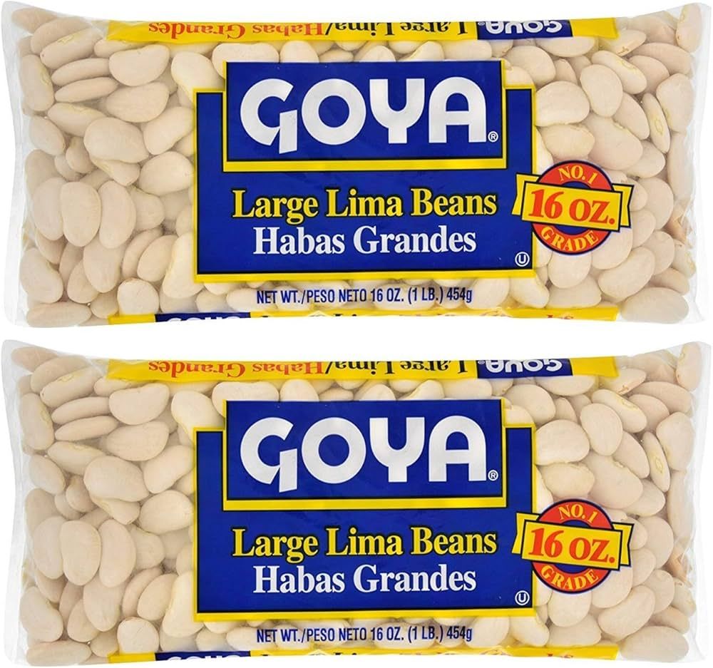 Goya Large Lima Beans 1lb (Pack of 02) | Amazon (US)