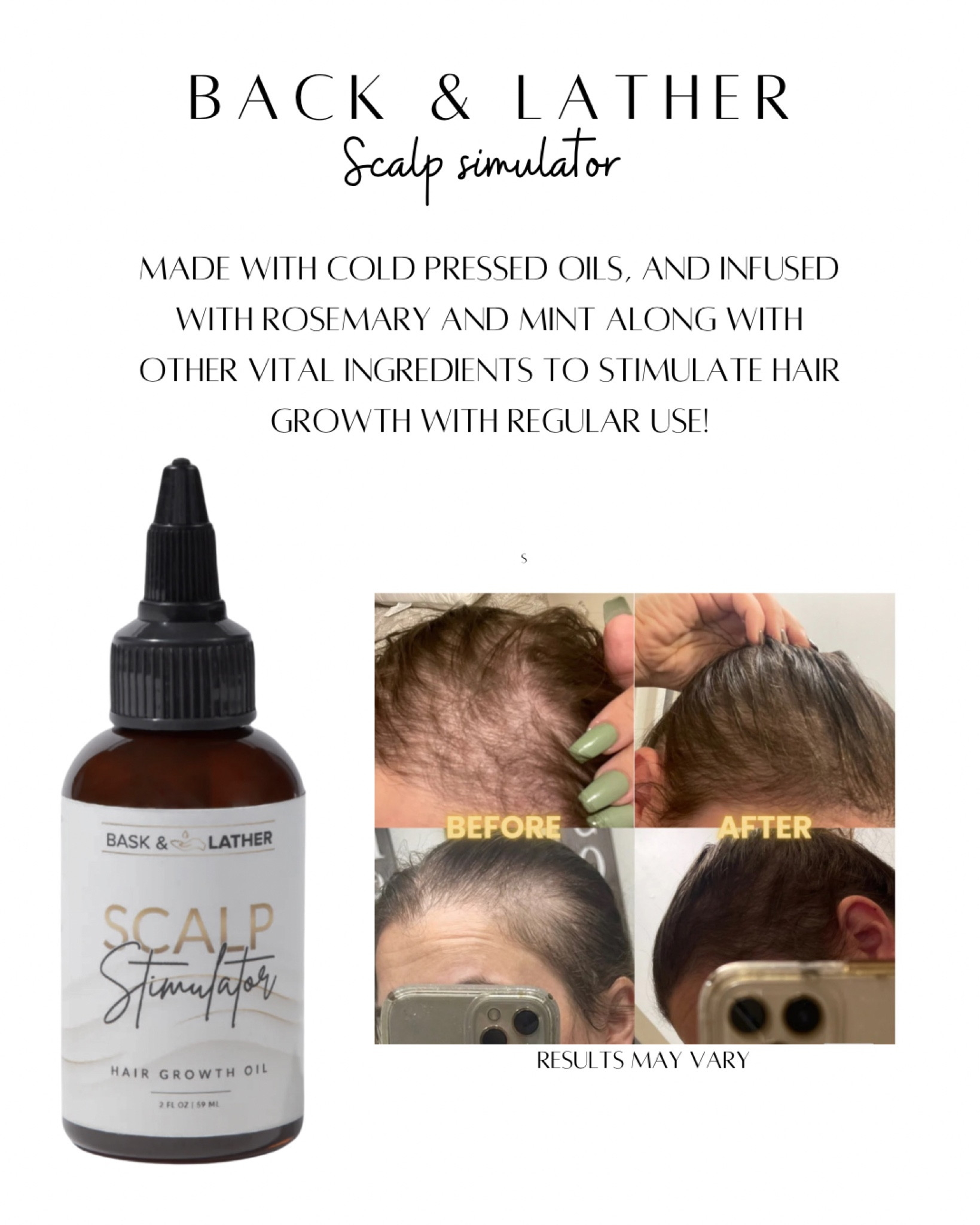 The ingredients speak for themselves! 