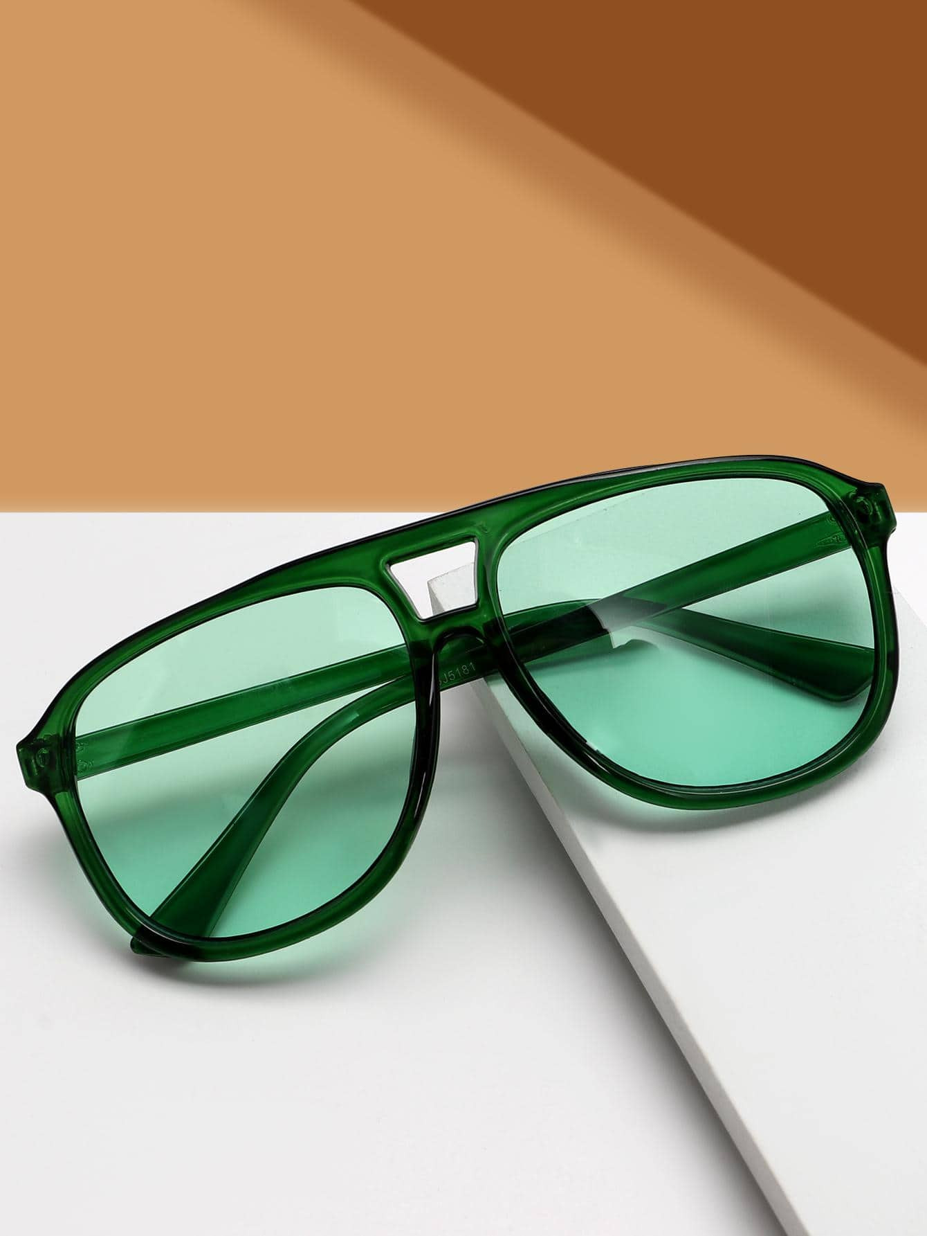 1 paar vrouwen top bar geometrisch frame mode bril voor buiten | SHEIN