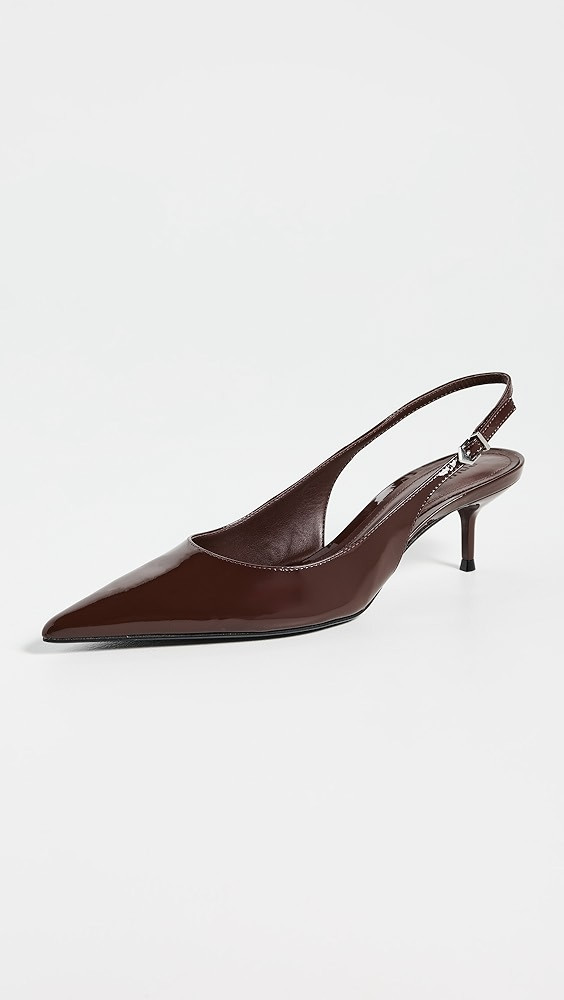 Paola Mid Slingback Heels | Shopbop
