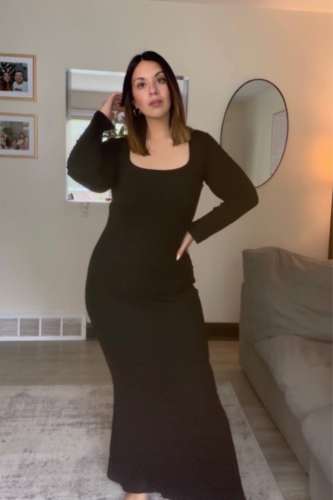 If you need a last minute NYE look this built in shapewear dress is perfect! 

Pair with some sparkly accessories and shoes  and it’s a whole vibe! ✨💕

Wearing a size extra large, but should have went with a size large due to the Beltron shapewear that’s so comfortable! The open gusset is A+! 



NYE LOOK
NYE DRESS
LAST MINUTE 
SHAPEWEAR DRESS
AMAZON 
#amazon
#nye
#holidaylook
#midsize
#plussize

#LTKmidsize #LTKstyletip #LTKplussize