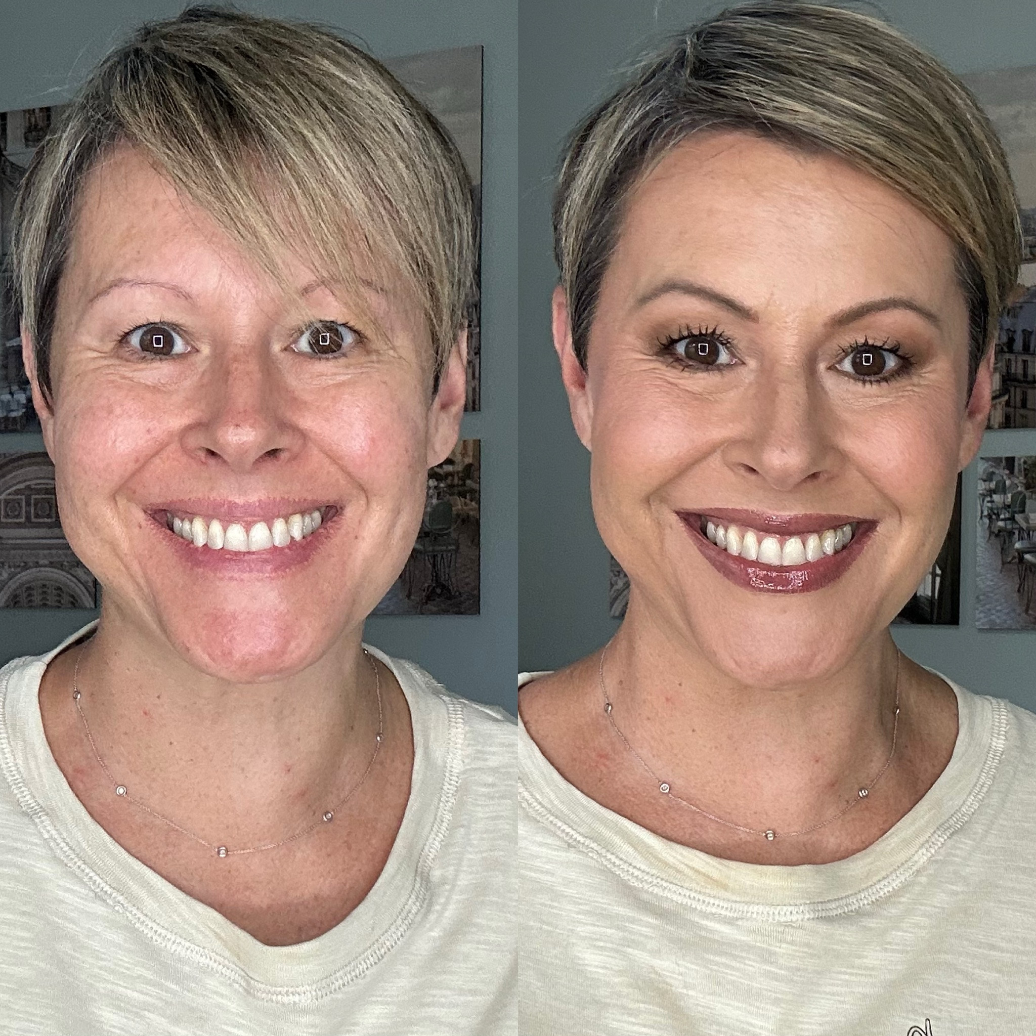 Makeover Monday ✨

Today I’m keeping the Seint part of my makeup super simple, just my main + accent highlight, aka my foundation and concealer.

One of the things I love about Seint is that you don’t have to give up all the other makeup you already love. You can use Seint for your base and mix in your favorite blush, bronzer, eyeshadow, mascara…whatever works for you.

Makeup doesn’t have to be all one brand to work beautifully together. 💕 Use what you love, mix it up, and make your routine work for YOU.

And if you’ve been curious about trying Seint but aren’t ready to change your entire makeup bag, this is such an easy place to start.

Need help finding your main + accent highlight shades? I’d be happy to color match you! ✨

#LTKgrwm #LTKBeauty #LTKOver40