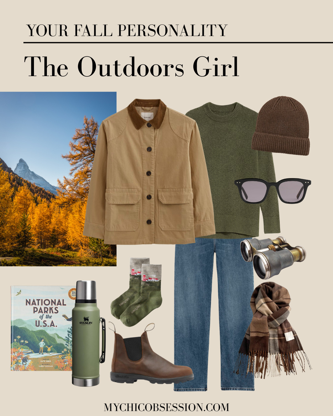 If you spend your autumn outdoors, try this vibe for your fall outfits! Pair a warm knit sweater with a barn jacket, classic denim, leather boots, and warm socks for a fall hike this season. 

 #LTKSeasonal #LTKStyleTip #LTKShoeCrush